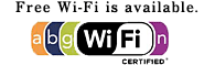 Free Wi-Fi is available.